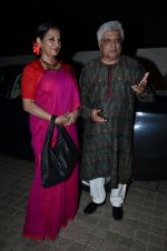 Shabana Azmi, Javed Akhtar at Special screening of Katiyabaaz in PVR on 20th Aug 2014